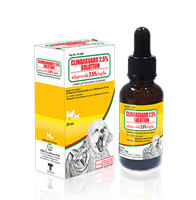 Aqueous Solution Antibiotics CLINDAGUARD 2.5% Solution